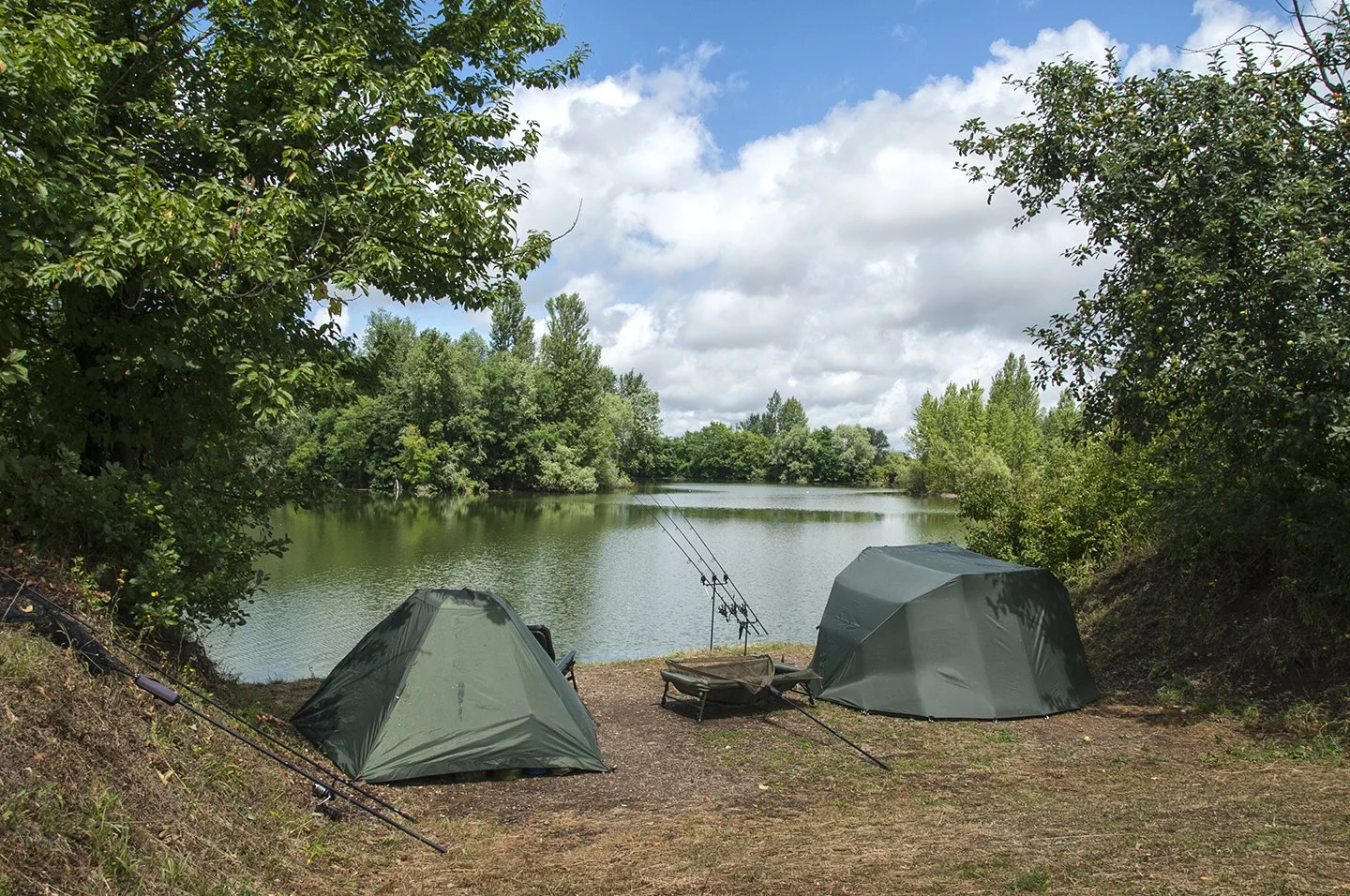 Reels Winkel -Reels Winkel Carp fishing in France private venue