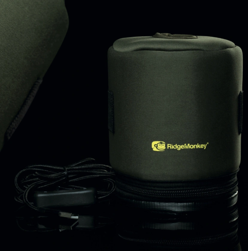 Ridgemonkey Eco Power Usb Heated Gas Canister Cover 3 Ridgemonkey Eco Power Usb Heated Gas Canister Cover
