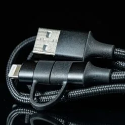 Wolf Powertech 2 In 1 Charging Cable -Reels Winkel wolf powertech 2 in 1 charging cable 2